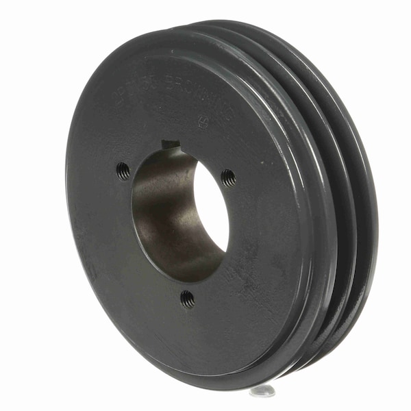 2 Groove Cast Iron Bushed Bore Multiple Sheave, 2P3V53